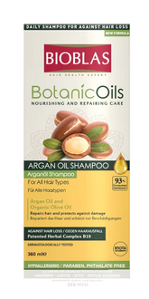 BIOBLAS Argan Oil Shampoo 360 ml + BIOBLAS Argan Oil Serum 100ml Anwar Store